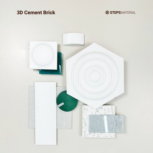 Ladrillos de pared Interior de diseño creativo de alto rendimiento, decoración del hogar, ladrillos de hormigón curados con vapor de fuego sólido 3D - Product Image 5