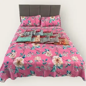 Juego de Sábanas de Microfibra Carla Depot, 1800 Hilos, Diseño a Cuadros, Ropa de Cama para el Hogar, 12 Piezas Surtidas, Tamaño Individual - Product Image 4