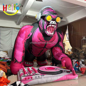 Babouin <span class=keywords><strong>gonflable</strong></span> de DJ de modèle animal <span class=keywords><strong>gonflable</strong></span> de décoration d'événement de partie pour le concert - Product Image 1