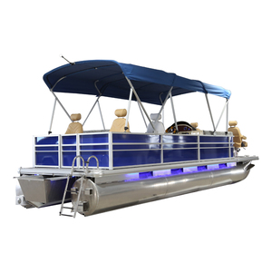 เรือโป๊ะทุ่น 16 ที่นั่ง พร้อมเครื่องยนต์สำหรับตกปลา - Product Image 5