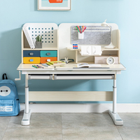 Bureau d'apprentissage pour enfants réglable en hauteur, en bois moderne, durable et non toxique, mobilier scolaire multifonctionnel ergonomique pour l'étude des enfants
