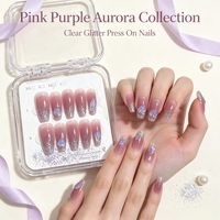 Vente en gros de faux ongles de style français de haute qualité pour application sur les doigts, en matériau ABS, pour les fêtes et les loisirs quotidiens