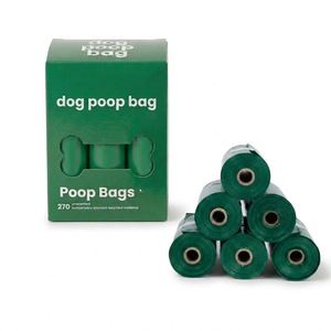 Sacs à déjections canines écologiques en gros pour la promenade en extérieur, distributeur portable de sacs à déjections en plastique, sacs à déjections pour animaux de compagnie durables et étanches - Product Image 1