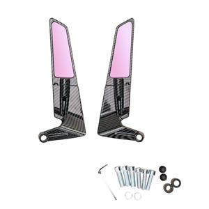 Accessoires pour moto, rétroviseur universel pour moto, rétroviseur imprimé par transfert d'eau, spoiler adapté à KTM - Product Image 4