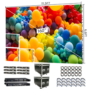 จอแสดงผล LED แบบพกพา ม้วนเก็บได้ พับได้ สำหรับงานอีเว้นท์ งานแสดงสินค้า นิทรรศการ โฆษณาเคลื่อนที่ ติดตั้งง่าย - Product Image 1