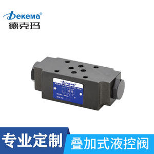 Vanne de refoulement hydraulique Dekema MPCV-02/03/04, fabricant source personnalisé, vanne de conversion monophasée empilée - Product Image 4