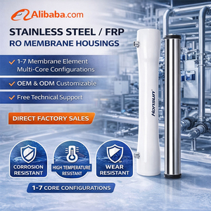 Contenitore in Fibra di Vetro FRP ad Alta Resistenza per Membrane RO 4040 8040, Vaso a Pressione 3001200 PSI per Sistemi di Trattamento <span class=keywords><strong>Acqua</strong></span> OEM ODM - Product Image 1