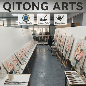 Peintures murales, arts muraux, peinture à l'huile en relief 3D, peinture abstraite impasto, <span class=keywords><strong>toile</strong></span> de lin épaisse, personnalisée, faite à la main, imperméable, haute qualité - Product Image 6