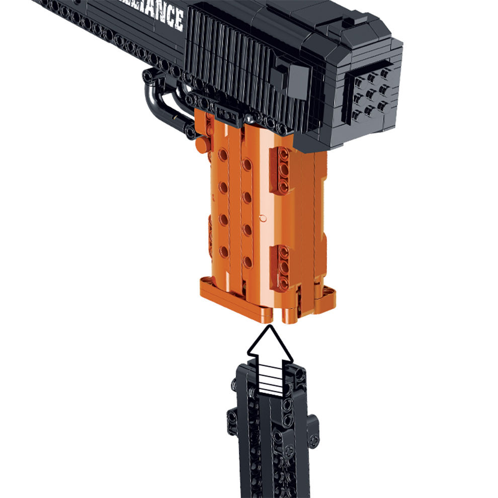 Matrix x Double Eagle Aeroknox Licensed AX-15 EK47 Airsoft AEG Rifle w/  Falcon Gearbox (Color: Black / Standard Crane Stock) | Evike.com, image size:990x990