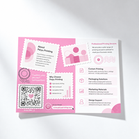 Brochures de manuel du produit, impression offset sur carton, plastification pour emballage électronique, personnalisable