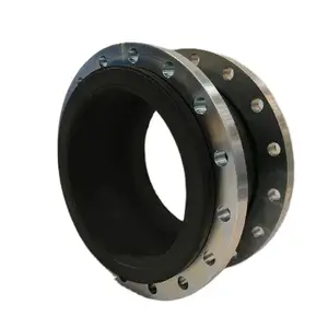 Customizable Flanged Connector Coupling EPDM Flexible Rubber Expansion Joint Pipeline Bellows Compensator OEM/ODM Supported