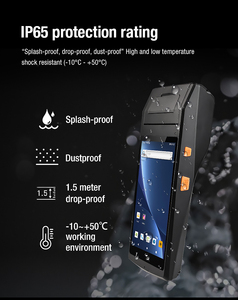 5.5Inch Cầm Tay <span class=keywords><strong>PDA</strong></span> Android 9.0/11.0 4G NFC 2D Quét Thông Minh Thiết Bị Đầu Cuối 58Mm Máy In Nhiệt Quần Áo Cửa Hàng Hàng Tồn Kho - Product Image 3