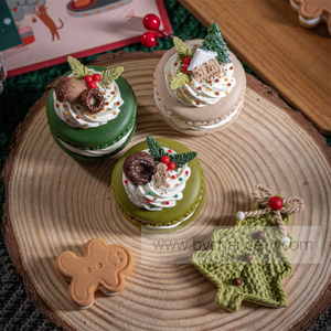 Cupcakes artificiels réalistes haut de gamme, fausses décorations de desserts pour Pâques, Noël, événements festifs, décoration de table, vitrine de boulangerie - Product Image 6