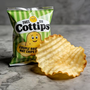 <strong>Printed</strong> Heat-sealed <strong>Custom</strong> <strong>Potato</strong> <strong>Chip</strong> <strong>Bags</strong> Plastic Food Grade Retort Pouch Packaging - Product Image 5