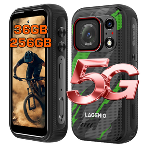 Téléphone robuste LAGENIO Eagle Pro 5G avec caméra d'action 48MP S Ony 152.6 ° Téléphones Portables Robustes Android avec Objectif Grand Angle en Gros - Product Image 1