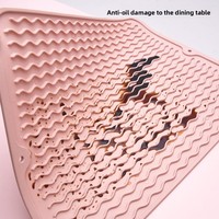 Premium Modern Silicone Tabletop Protector Hitze beständige rutsch feste Drainage matte für große Esszimmer Küchen geschirr Trocken matte Auto