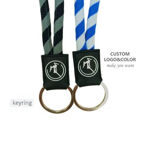 Tùy Chỉnh Dệt Ngắn Vòng Dây Cổ Tay Dây Buộc Với Vòng Kim Loại Thời Trang Dây Đeo Điện Thoại & Dây Buộc Cổ Tay - Product Image 2