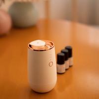 Humidificateur à brume froide pour voiture et maison, rechargeable par USB, à faible bruit, avec logo personnalisé, pour huiles essentielles d'aromathérapie de luxe