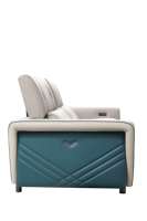 Style moderne 3 + 2 + 1 places canapé en cuir inclinable Charge sans fil fonction purificateur d'air inclinable théâtre classique ensembles de canapés de luxe