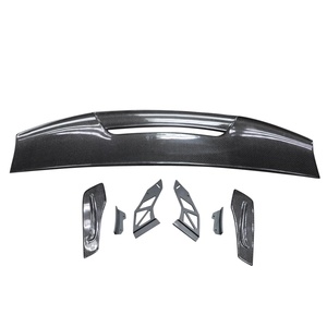 Alerón Trasero de Fibra de Carbono Estilo MAD para BMW Serie 3 4 F80 F82 M3 M4 2014-2017, Tuning Automotriz - Product Image 1