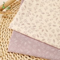 Nouvelle Collection Printemps/Été 2026 – Tissu Brocart Floral en Coton Pur, Style Coréen, Matière Lourde pour Confection de Vêtements Garçons