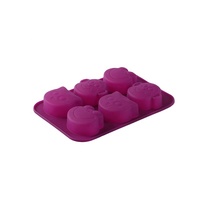 Haute Qualité Silicone Gâteau Moule Drôle Petite Fille Forme Décoration Gâteau Outils