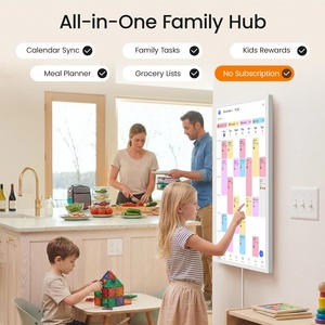 In Stock US Warehouse INSOVISION 32 Inch Large Digital <b>Calendar</b> with 1920x1080 Resolution Touchscreen MP3 & Wi-Fi - Product Image 4