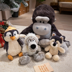 Un <span class=keywords><strong>lobo</strong></span> en ropa de oveja, fabricante de juguetes de peluche personalizados, animales de peluche, juguetes para bebés, regalos de cumpleaños, almohadas de cama, juguetes para dormir - Product Image 6