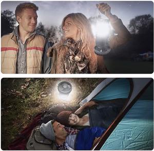 Ventilador de Camping de 5000LM, Portátil, Recargable, Plegable, con Función de Lámpara y Banco de Energía, Linterna de Mano con Carga Solar - Product Image 6