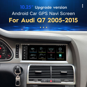 Navigation GPS à écran partagé 10.25 pouces Android 13 autoradio pour <span class=keywords><strong>Audi</strong></span> Q7 05-09 année <span class=keywords><strong>8</strong></span> cœurs système d'origine CarPlay sans fil - Product Image 3