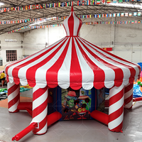 Jeu de sport gonflable 4-en-1 pour les grands événements, les foires et les expositions Château gonflable