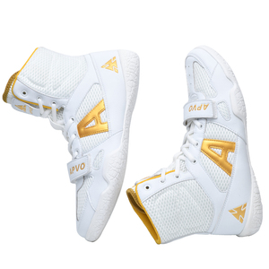 Chaussures de boxe et de lutte d'hiver professionnelles, légères, confortables, antidérapantes, personnalisées en usine, OEM, les plus populaires, bon marché, avec empeigne en PU et semelle en EVA - Product Image 2