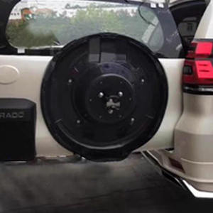 Kit de protection de <span class=keywords><strong>pneu</strong></span> pour hayon, plaque d'immatriculation et porte de secours arrière pour Toyota Land Cruiser Prado 2010-2021 FJ150 - Product Image 6