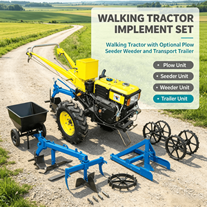 Tractor <span class=keywords><strong>de</strong></span> <span class=keywords><strong>Mano</strong></span> Diésel <span class=keywords><strong>de</strong></span> 8-32 HP, Tractor <span class=keywords><strong>de</strong></span> Arrastre con Caja <span class=keywords><strong>de</strong></span> Cambios <span class=keywords><strong>de</strong></span> Alto Torque, 6 Marchas Adelante y 1 Reversa para Trabajos Pesados <span class=keywords><strong>de</strong></span> Arado Agrícola - Product Image 1