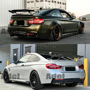 Alerón trasero de fibra de carbono para decoración exterior de coche, compatible con BMW M1 M3 M4 M5 M6 MAD GT Spoiler - Product Image 3