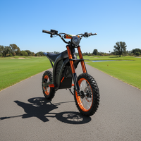 Moto électrique tout-terrain X1 48V 1500W avec moteur central 3200W de puissance maximale, style Surron