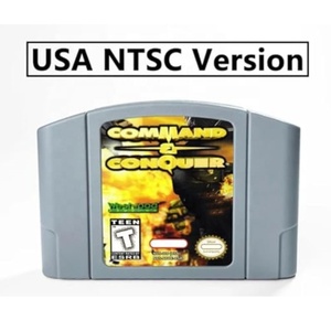 하이 퀄리티 명령 및 정복 64 비트 게임 카트리지 NTSC 버전 미국 N64 콘솔 영어 - Product Image 2