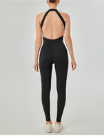 Nouvelle Combinaison de Yoga Réversible Sans Manches à Fermeture Éclair, Légère, Extensible dans les Quatre Sens, Respirante et Écologique, Style Nude, pour la Gym