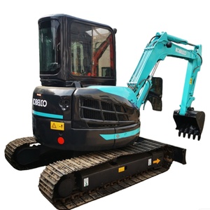 Used Kobelco Sk55 SK60-C SK75 SK55 Second Hand Mini Excavator Kobelco Used <b>Tracked</b> Excavator SK55SR SK55SR-5 SK55SR-6 SK55SR-7 - Product Image 1