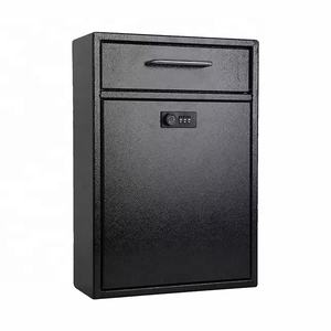 सुरक्षित मुक्त स्थायी वाटरप्रूफ एंटी-चोरी आउटडोर लॉक करने योग्य धातु मेलबॉक्स रूस्टप्रूफ फिनिश - Product Image 2