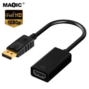 Adaptador de <span class=keywords><strong>Cable</strong></span> Magelei compatible con DP a HDMI macho a hembra para <span class=keywords><strong>HP</strong></span>/DELL Laptop Display Port a HDMI Converter <span class=keywords><strong>Cable</strong></span> compatible con 1080P - Product Image 1