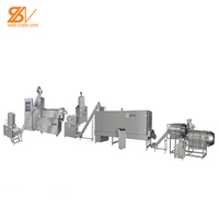 Chips de maïs feuilletée/boule de fromage/boucles Machine collations industrielles de bouffée de fromage faisant la ligne de processus alimentaire de collations de gonflage d'usine