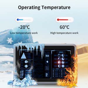 Panel PC HMI Multi-Touch Terintegrasi Resolusi Tinggi 21,5 Inci HD LVDS USB Dual LAN COM Port RS482 untuk Pemantauan Pabrik Logistik - Product Image 4