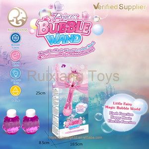 Varita Mágica de Burbujas con Luz LED, Juguete de Varita de Hadas para Niñas, Varita de Burbujas Mágica de Princesa, Varita de Burbujas Divertida para Niños con Luz para Exteriores - Product Image 5