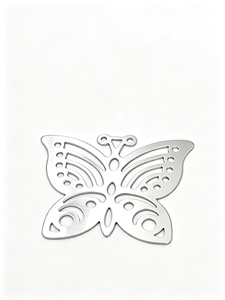 Marcapáginas de Metal con Forma de Mariposa Hueca de Acero Inoxidable, Marcapáginas con Mariposa Grabada y Recortada para Recuerdo, Regalo Promocional y Oficina - Product Image 1