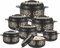 Nouveau Style 4 pièces Double couche fer blanc ustensiles de cuisine ensemble écologique métal Hotpot chauffe-plats Durable élégant Pot pour manger