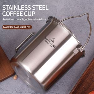 Échantillon gratuit CE Camping Pot 750ml Tasse ou pot léger de luxe, portable avec poignées pliables et couvercle pour l'extérieur - Product Image 2