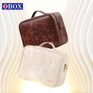 Pochette cosmétique OBOX avec LED pour débutants, pochette portable pour les courts séjours et l'usage quotidien - Product Image 4