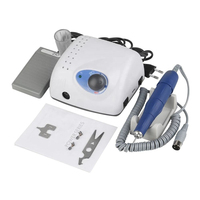 Machine à pédicure électrique, perceuse à ongles, pièce à main, micromoteur, lime à ongles électrique, puissante, 210 105l, plastique, 2 pièces, ROHS CE FCC 65W