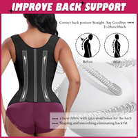 Ceinture Minceur Post-Partum, Gaine Ventre Plat, Corset Amincissant Gainant pour Femme
